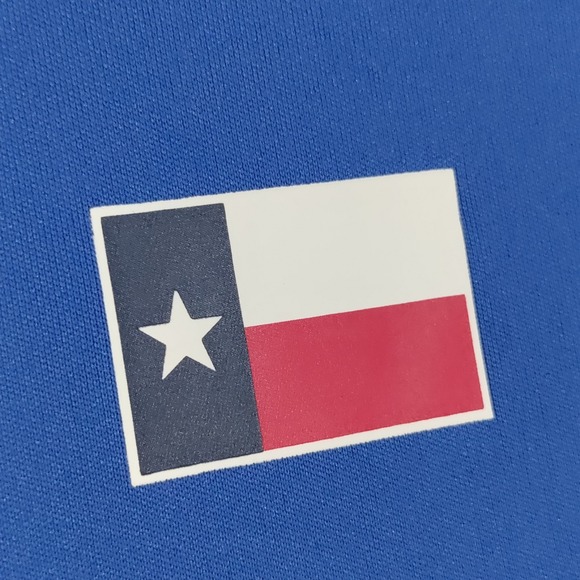 Columbia PFG Men's Terminal‎ Tackle Texas Flag Polo Shirt Size XXL 2XL Blue NWT - Picture 8 of 16